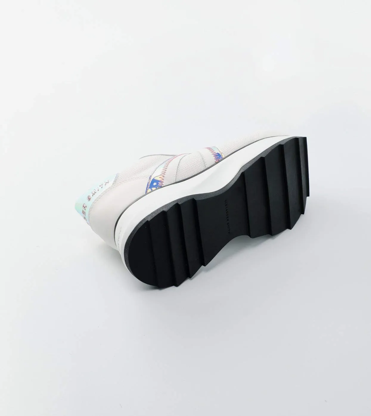 Alexander Smith Chelsea White Iride sneakers donna pelle