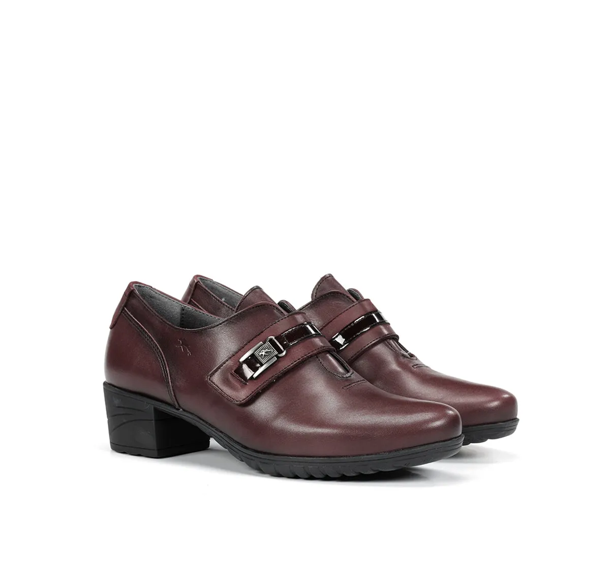 Fluchos Charis F0587 décolleté donna bordeaux tacco medio