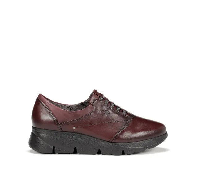 Fluchos Bona F1357 scarpe donna bordeaux comode