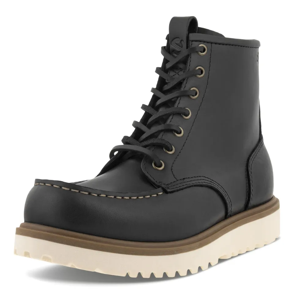 Ecco Staker stivali uomo nero 44 EU pelle
