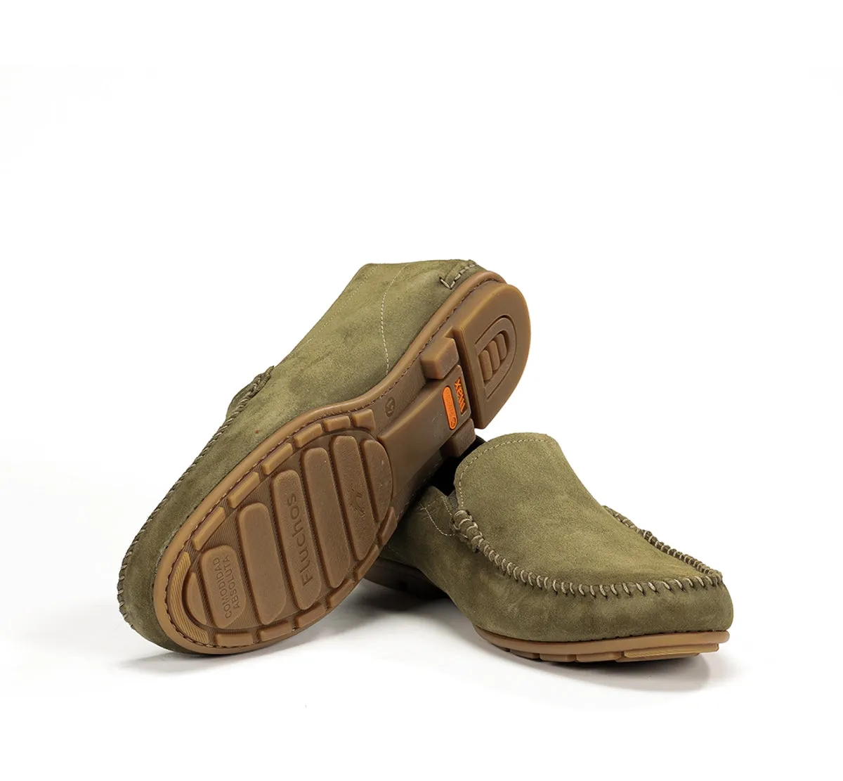 Fluchos Dorian F1091 mocassini uomo verde