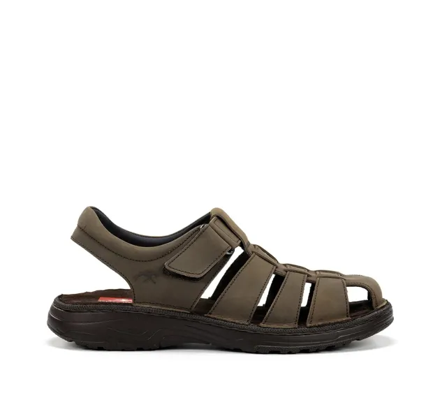 Fluchos Azores F2198 sandali uomo verde velcro