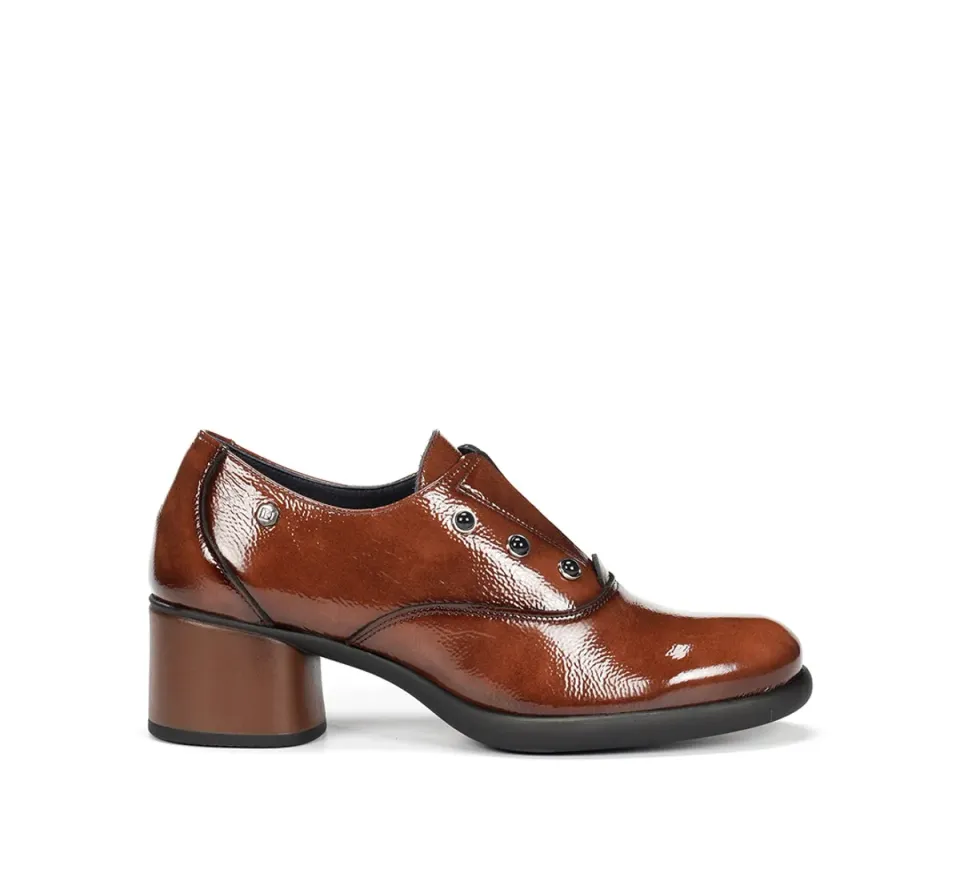 Dorking Macy D9376 scarpe donna marroni tacco medio