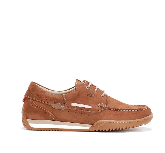 Fluchos Bruno F2434 scarpe da barca uomo marroni
