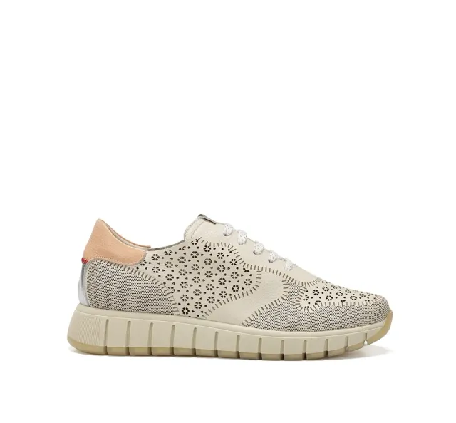 Fluchos Kloss D9632 sneakers donna tortora leggere