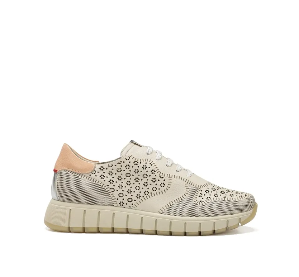Fluchos Kloss D9632 sneakers donna tortora leggere