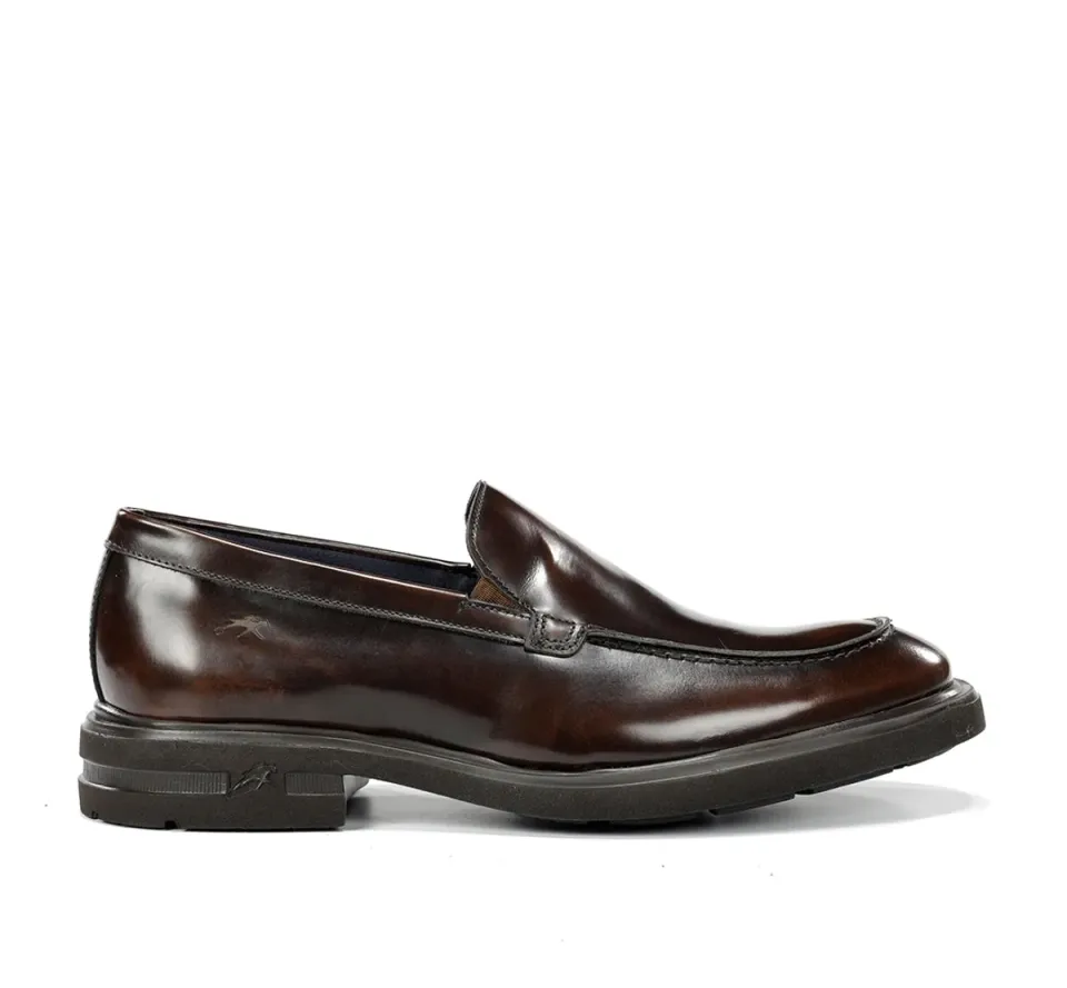 Fluchos Belgas F1223 mocassini uomo marrone pelle