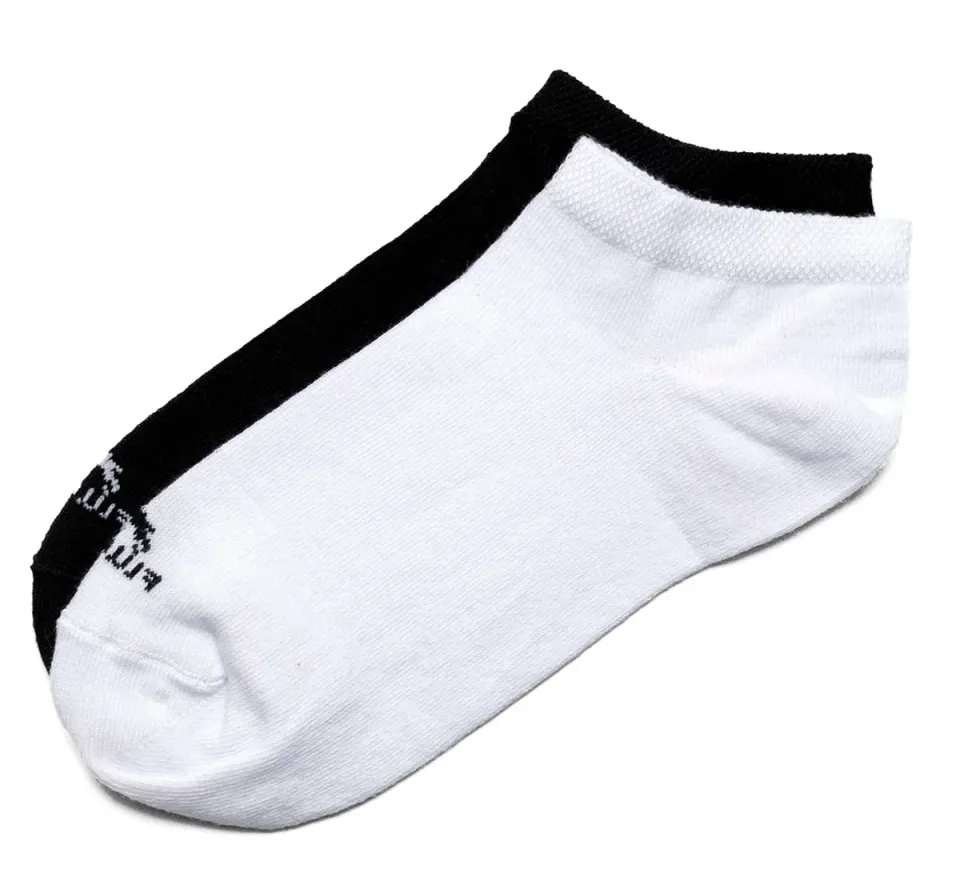 Fluchos CA0007 calzini donna bianchi e neri corti