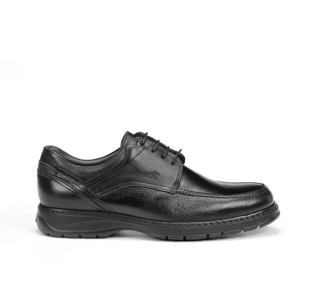 Fluchos Crono 9142 scarpe nere uomo comfort