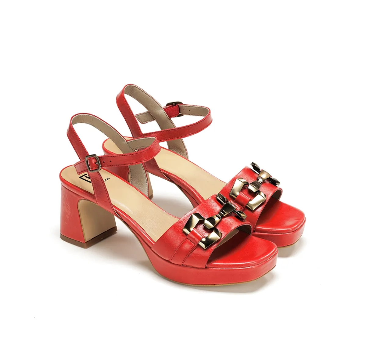 Fluchos Lyra D9253 Sandalo Rosso Elegante