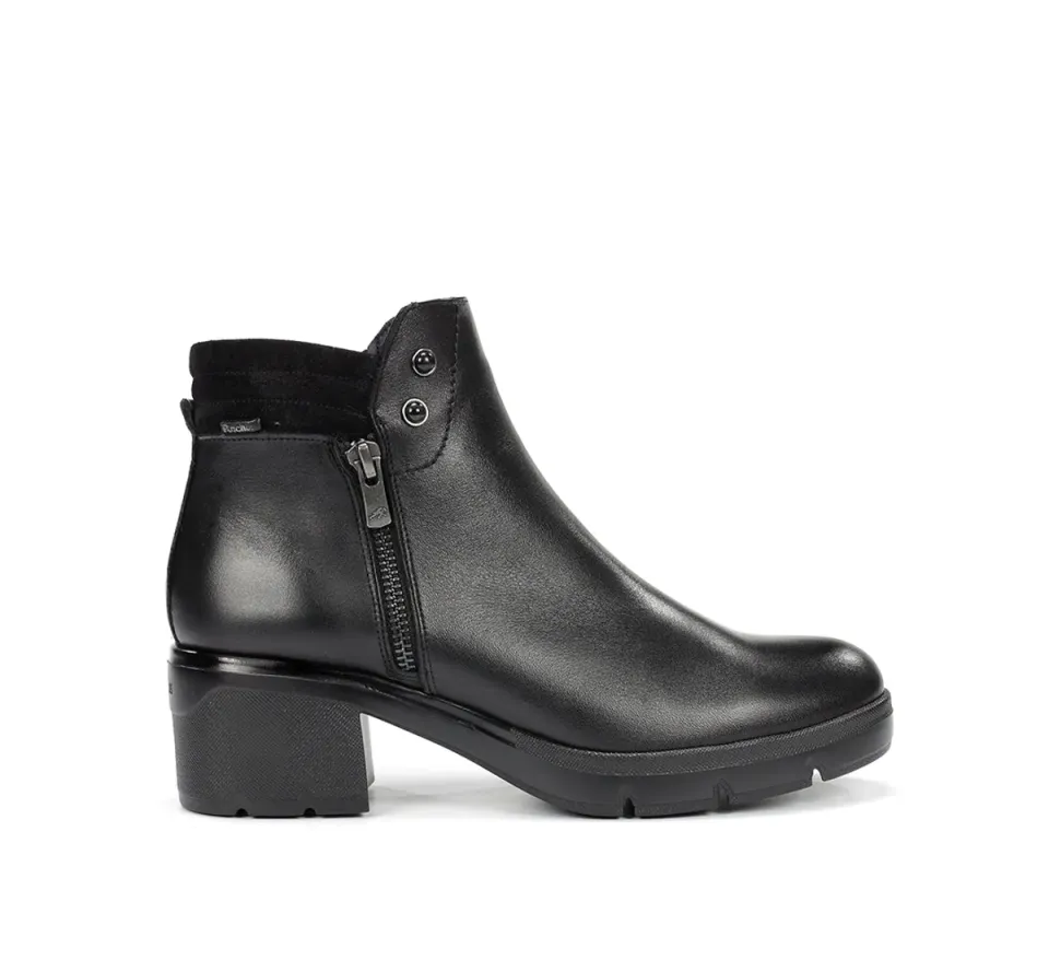 Fluchos Fugaz F2102 tronchetti donna neri tacco