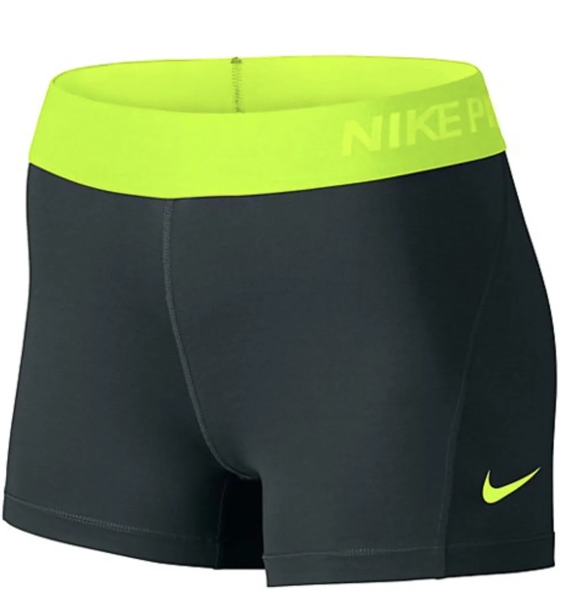 Nike NP 365 Short 3in pantaloncini donna neri elasticizzati