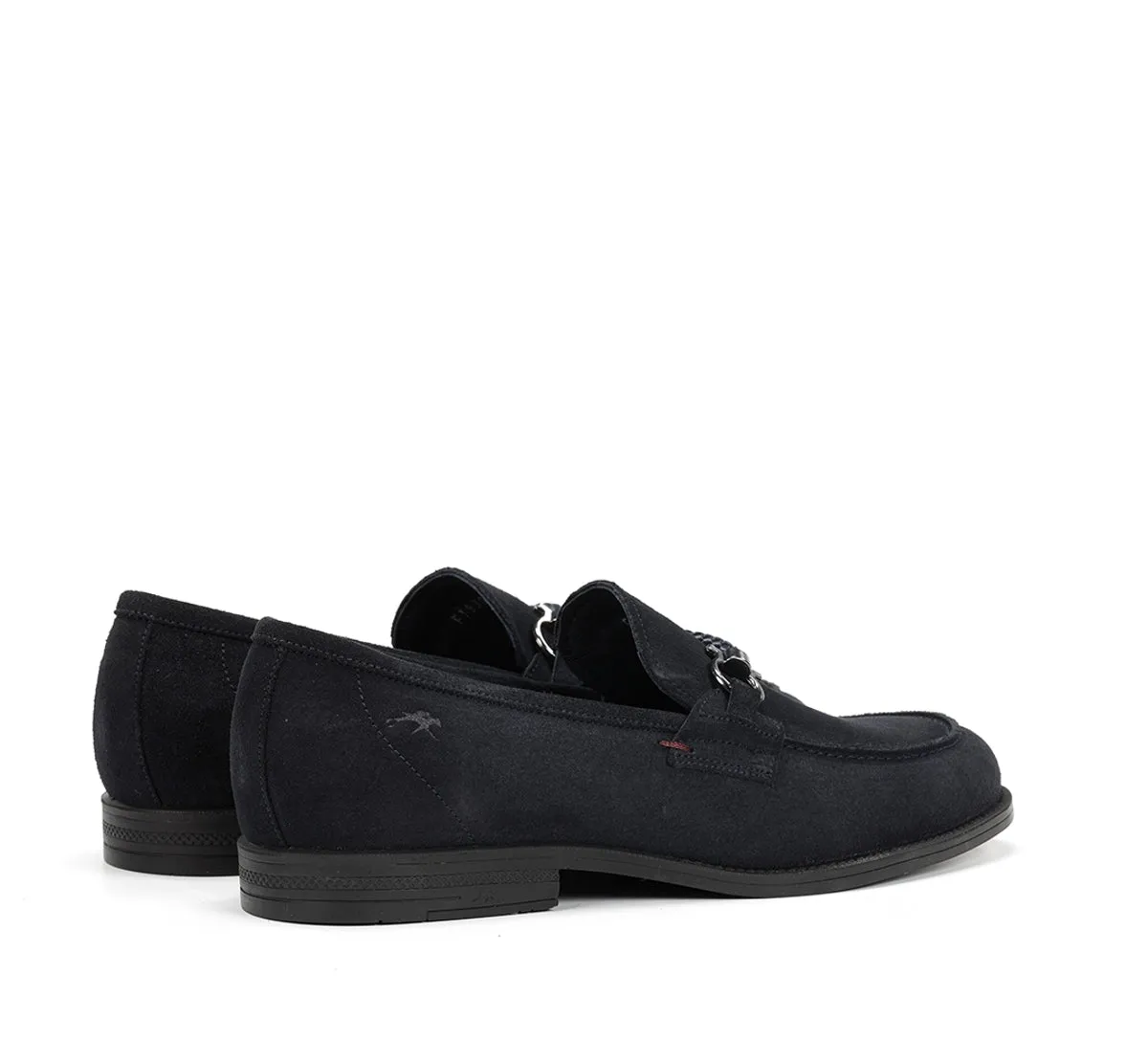 Fluchos Henri F1930 mocassini uomo blu pelle