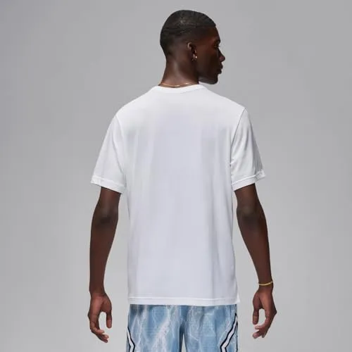 Nike Jordan Dri-Fit maglietta uomo bianca cotone XS