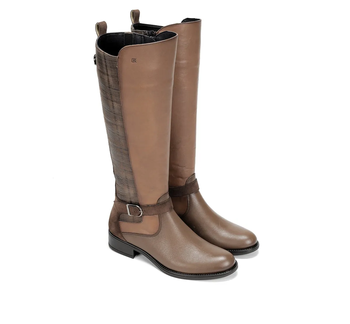Fluchos Dorking Chad D9119 stivaletto donna marrone tacco basso