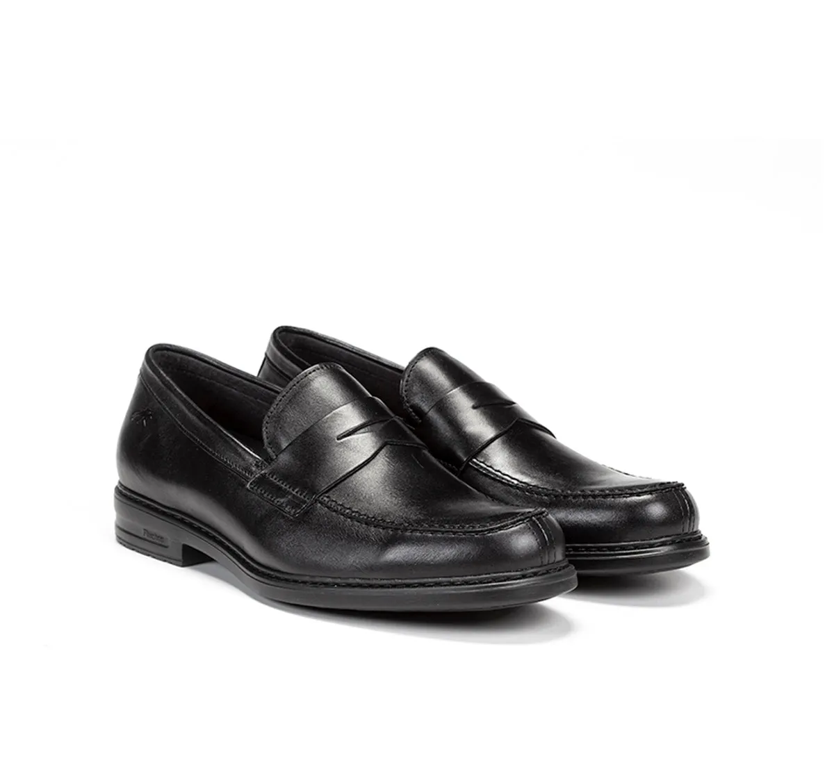Fluchos Simon 8721 mocassini uomo neri leggeri