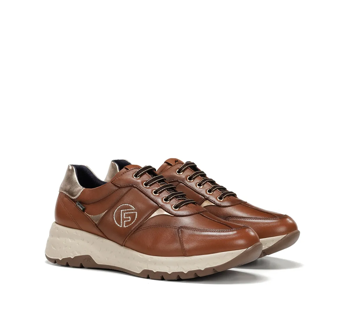 Fluchos Nexus F2309 sneakers donna marroni pelle