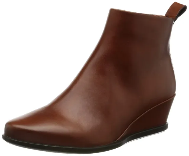 Ecco Shape 45 Wedge stivaletto donna zeppa comoda