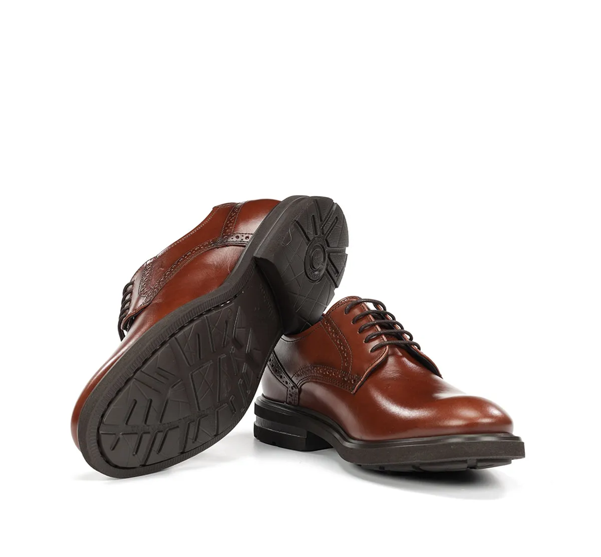 Fluchos Belgas F0630 scarpe uomo marroni classiche