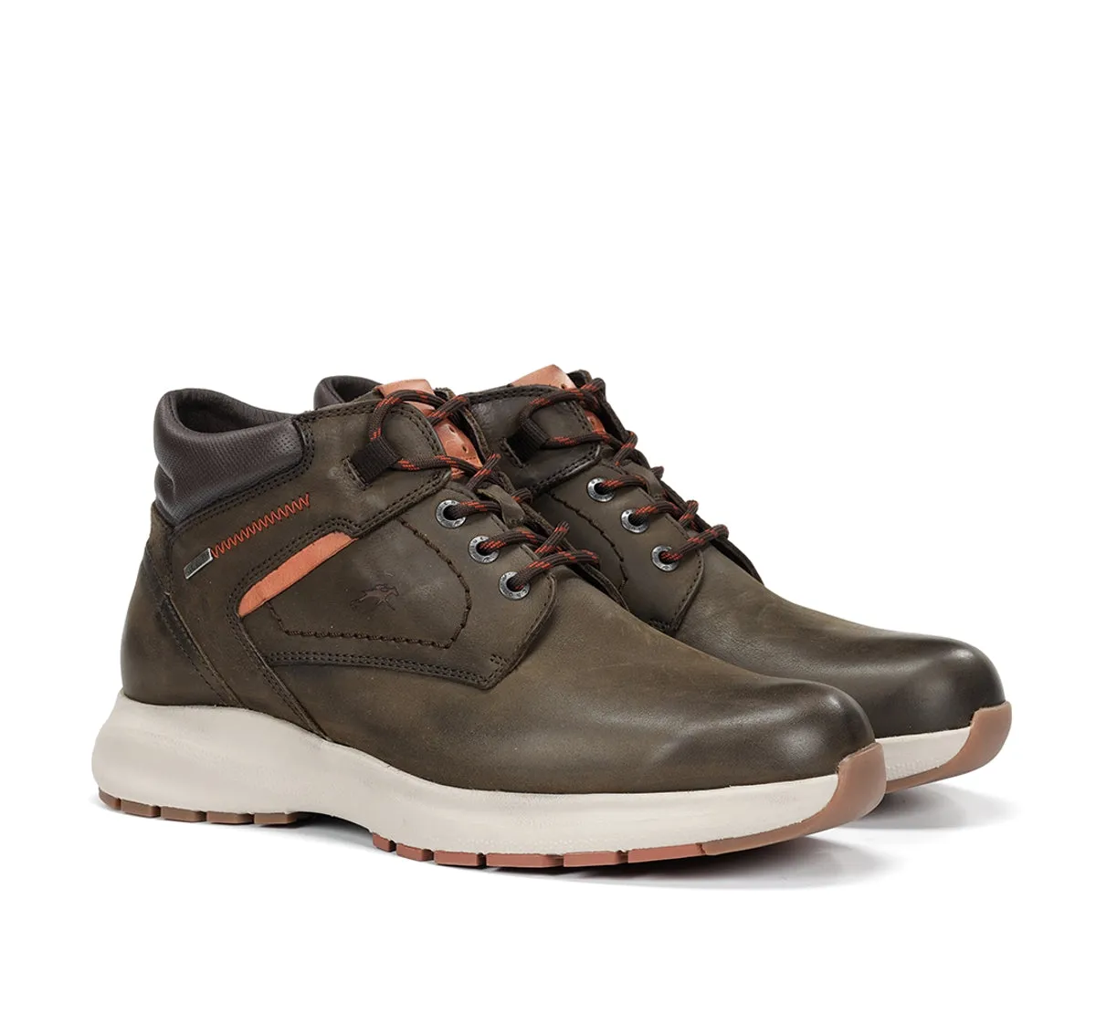 Fluchos Triton F2068 scarponcini uomo verdi impermeabili