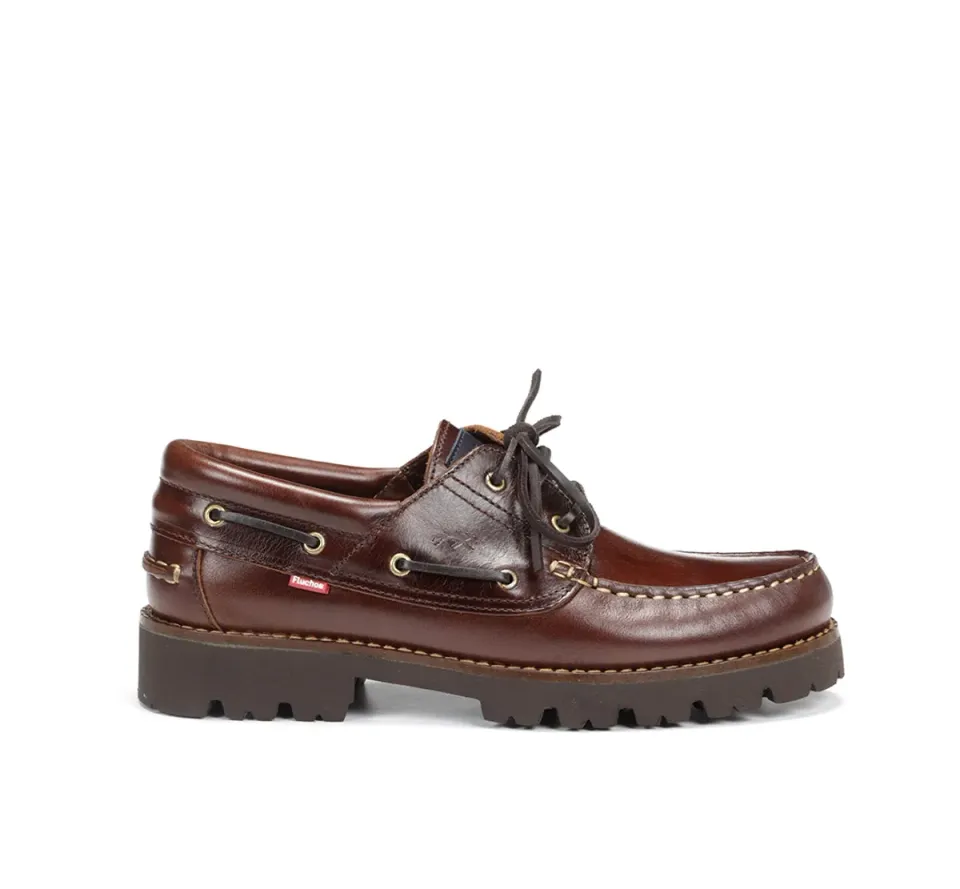 Fluchos Richfield F0046 Scarpe Marrone Uomo Classiche