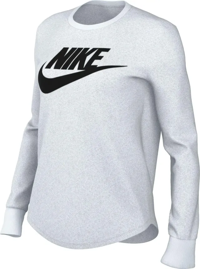 Nike NSW Tee Essntl LS ICN Ftra maglia donna bianco