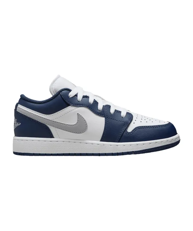 Nike Air Jordan 1 Low GS scarpe ragazzo bianca 37.5 EU