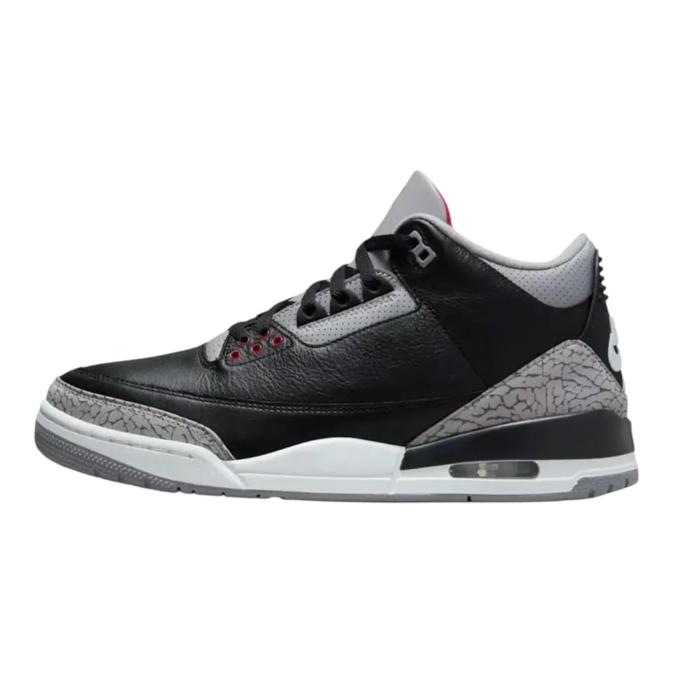 Nike Air Jordan 3 Retro sneakers uomo nere 11 US pelle