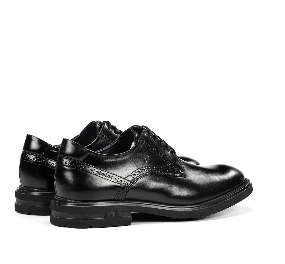 Fluchos Belgas F0630 scarpa uomo nero elegante