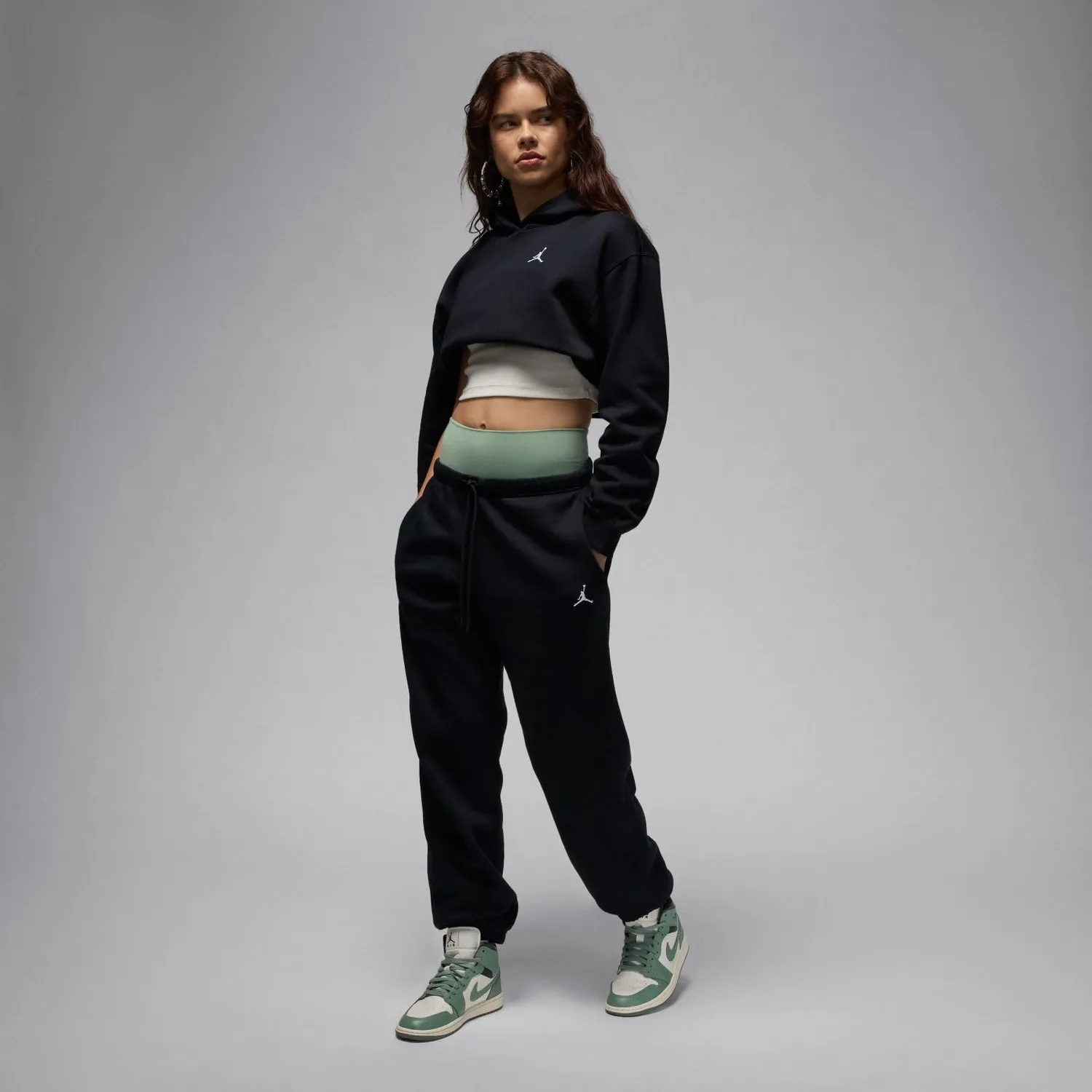 Jordan Brooklyn Fleece 24 pantaloni tuta donna XS