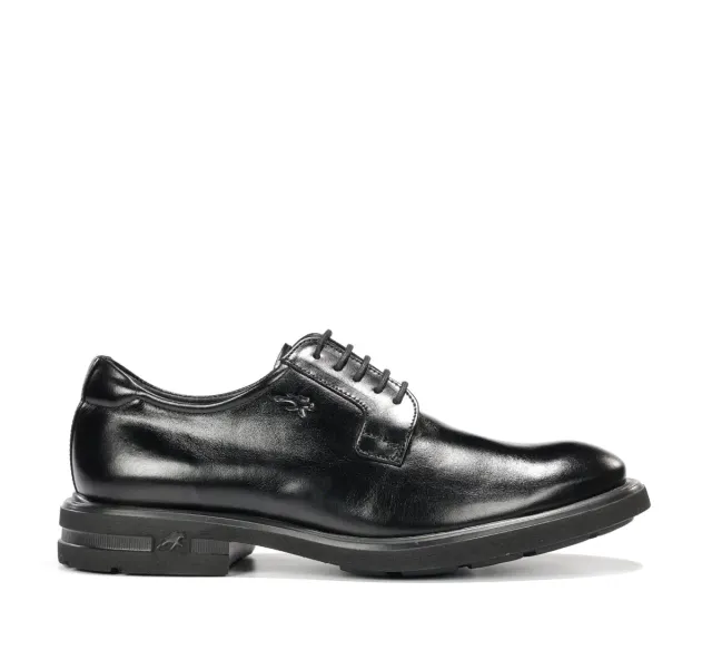 Fluchos Belgas F0631 scarpe uomo nere pelle