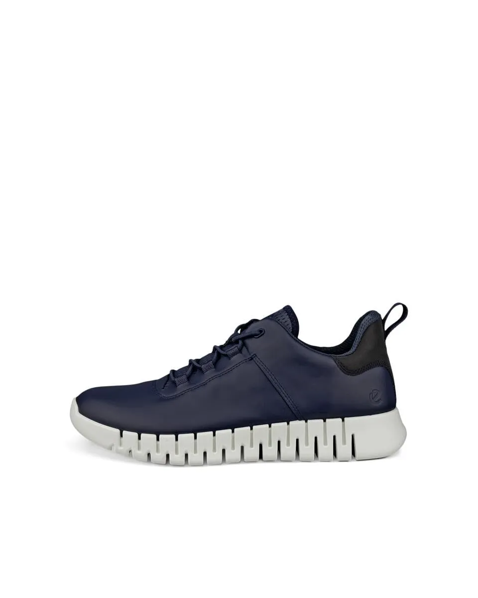 Ecco Gruuv sneakers uomo blu Gore-Tex 43