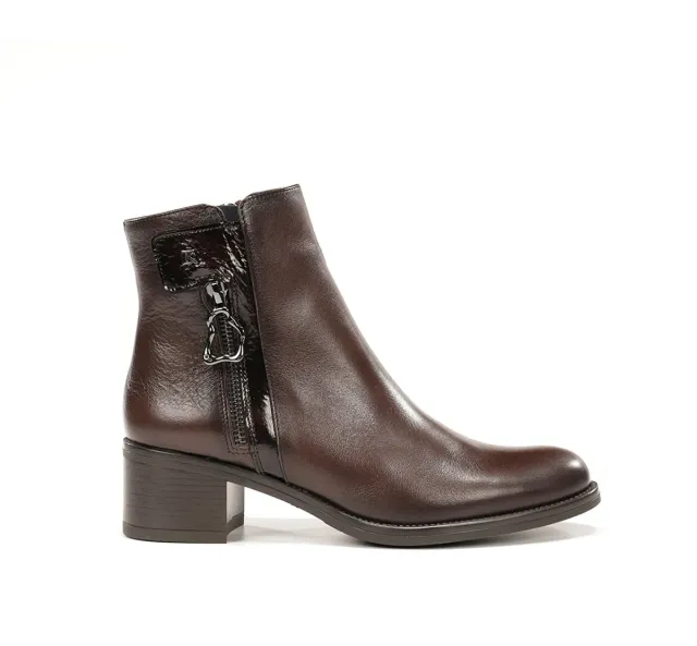 Dorking Chiara D9434 stivaletti donna marrone tacco