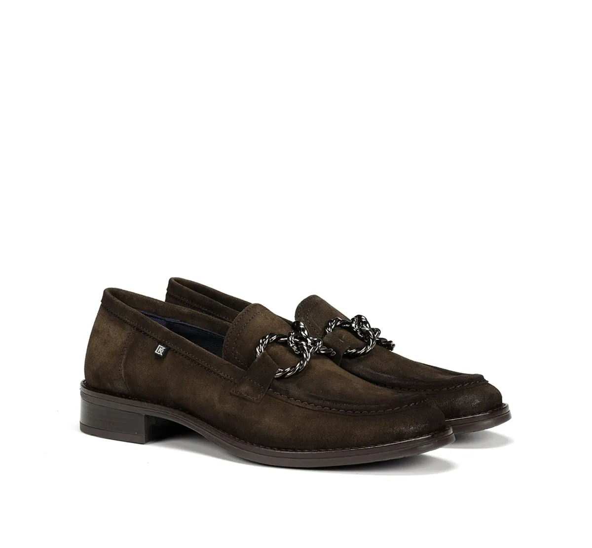 Fluchos Harvard D9117 mocassini donna verdi