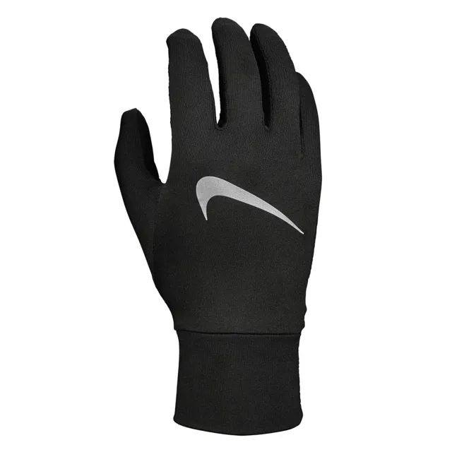 Nike Accelerate Guanti Corsa Donna Neri M elasticizzati