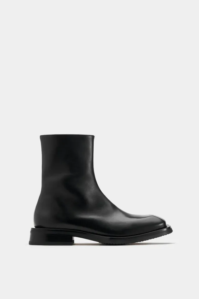 Eytys Piston Black Leather stivali neri pelle