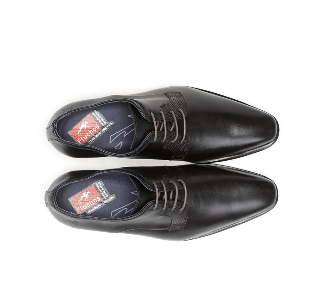 Fluchos Cesar 9668 scarpe eleganti uomo nere