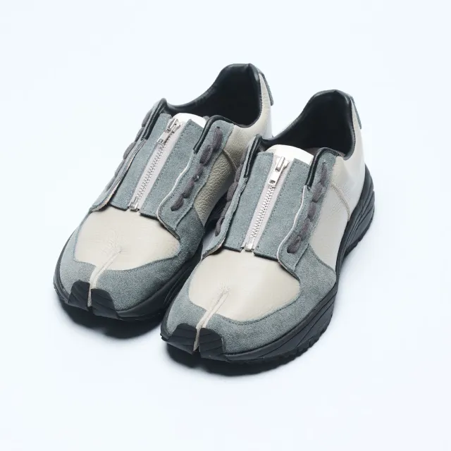 Tabito tabito51 Zip Tactical Trainer sneakers pelle grigio
