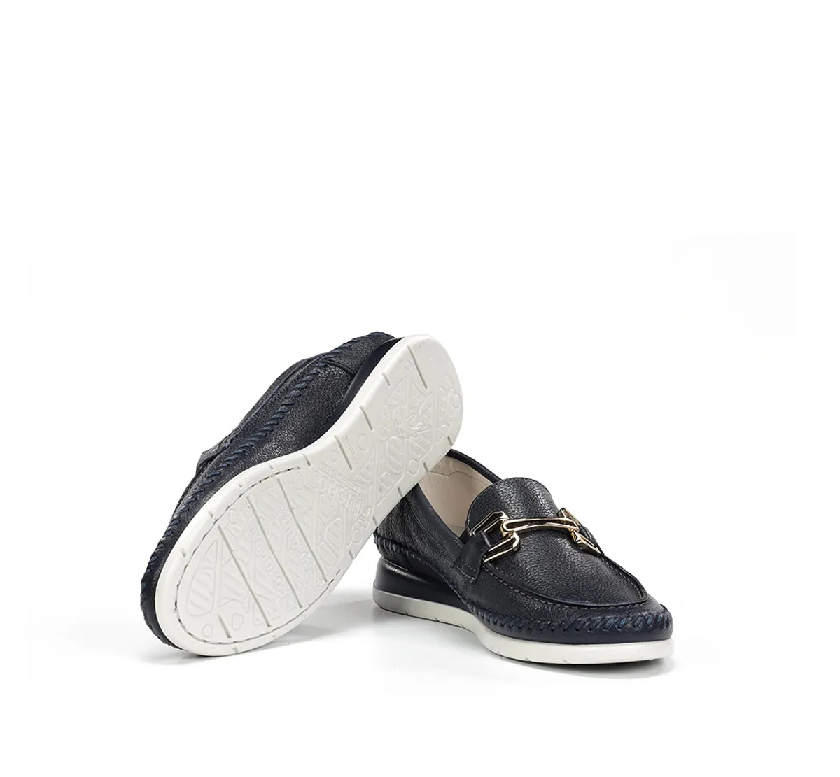 Fluchos Sella F2141 mocassino blu donna