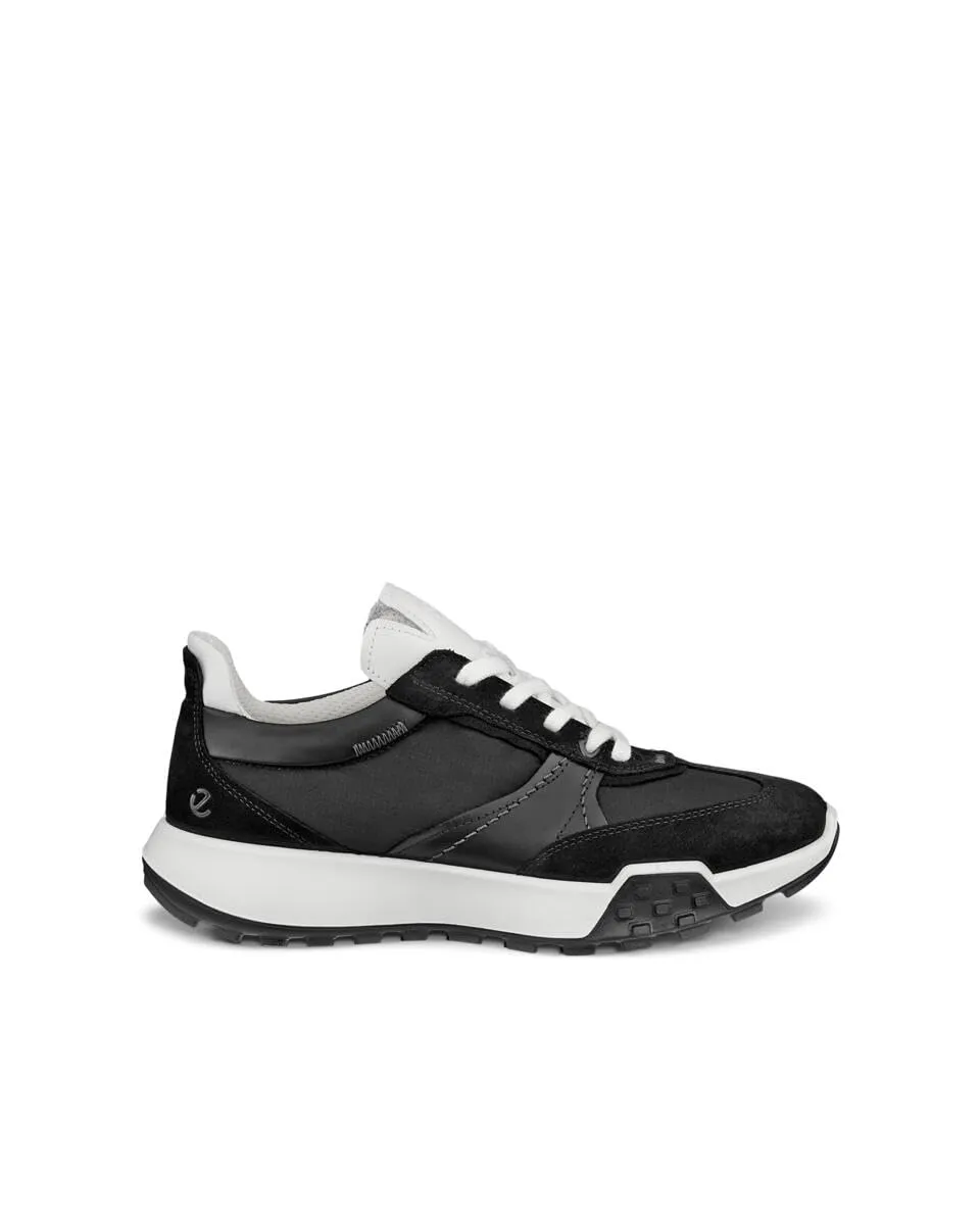 Ecco Retro Sneaker Sneakers Donna Mesh Pelle