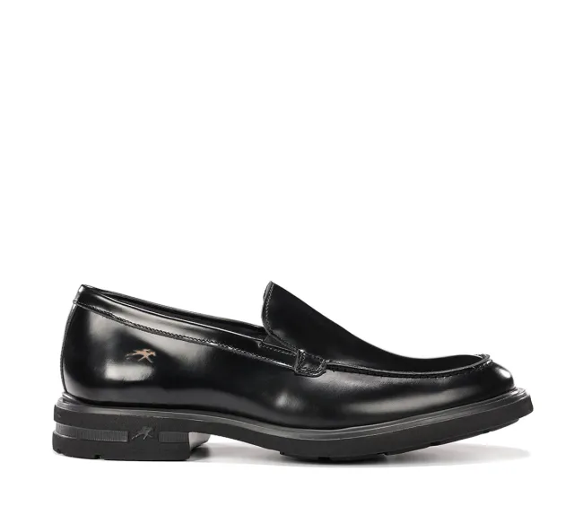 Fluchos Belgas F1223 mocassino nero pelle