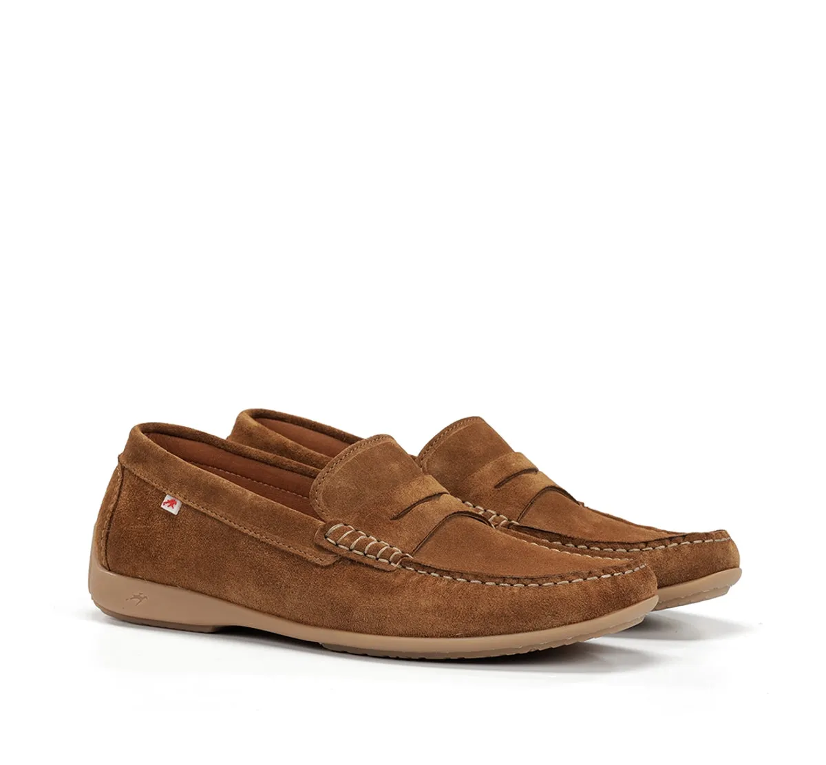 Fluchos Samoa F2207 Mocassini Uomo Marroni Morbidi