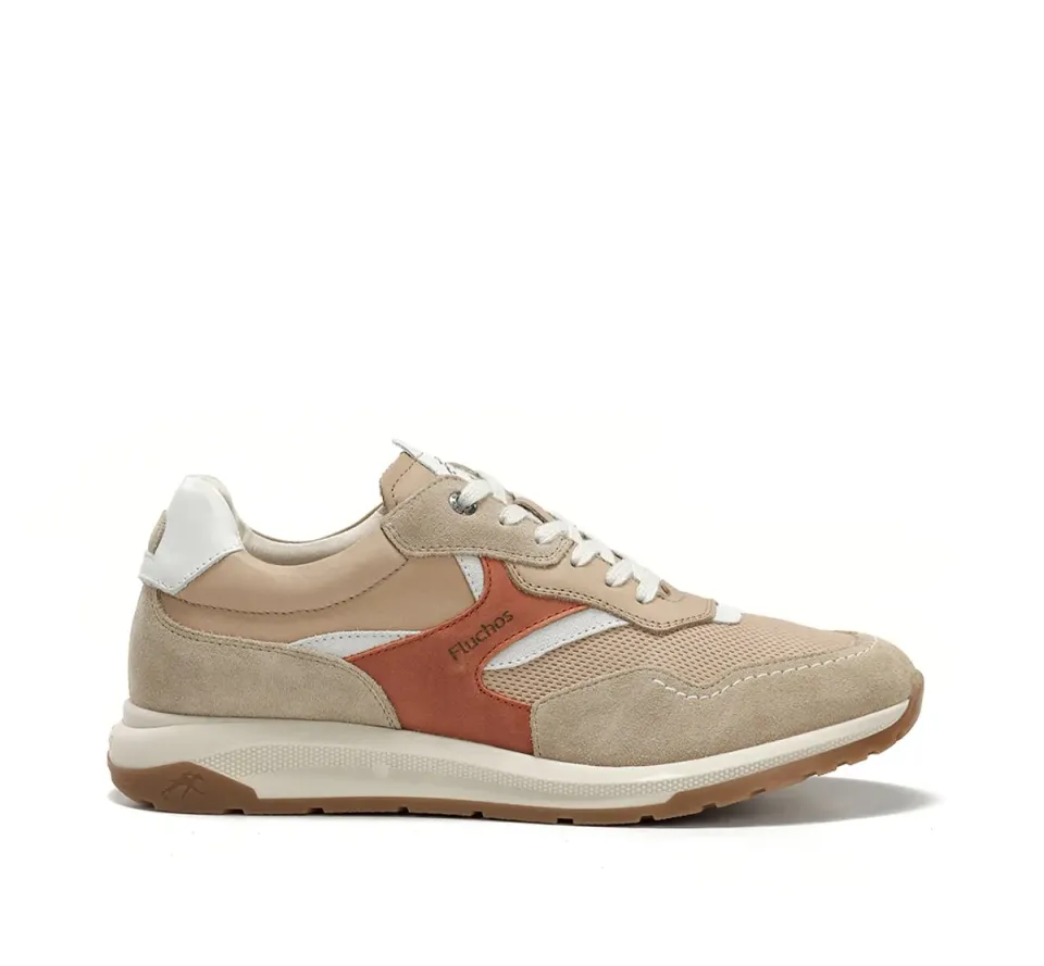 Fluchos Karter F2404 Sneakers Uomo Beige