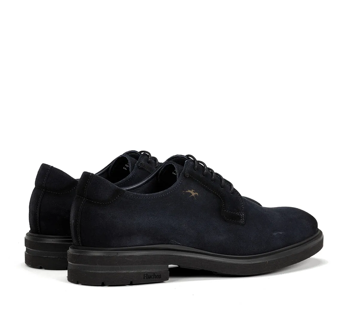 Fluchos Belgas F0631 scarpa blu uomo pelle classica