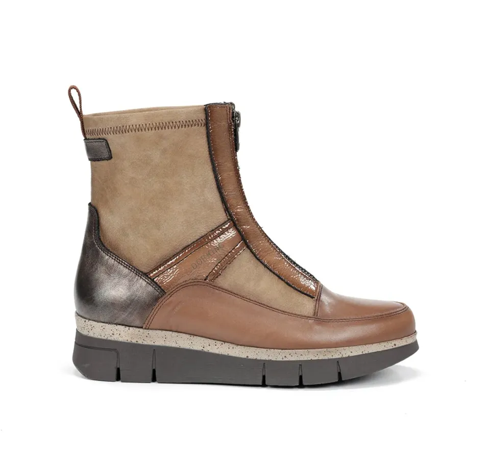 Fluchos India D9331 stivaletto marrone stile sportivo