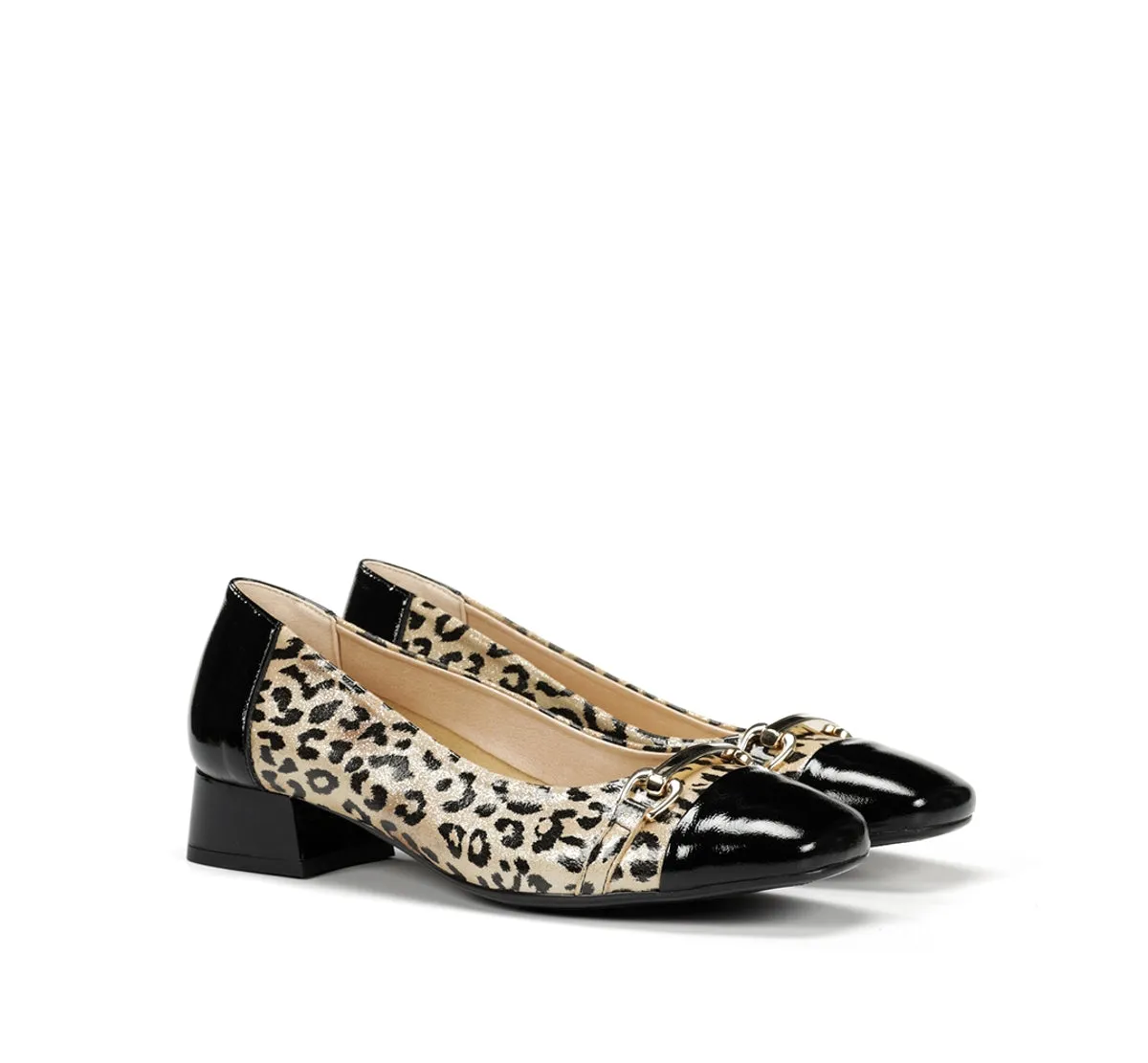 Dorking Gia D9304 mocassini donna neri con tacco