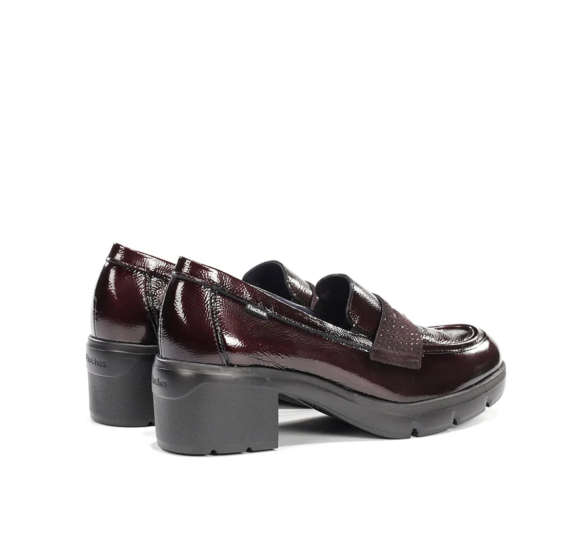 Fluchos Fugaz F2517 mocassini donna bordeaux track
