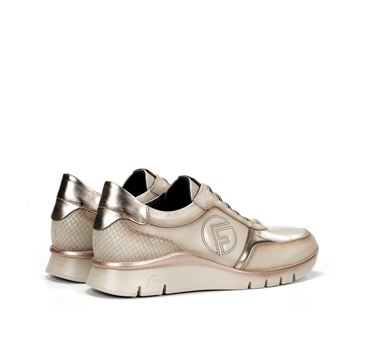 Fluchos Union F2074 sneakers bianche pianta larga