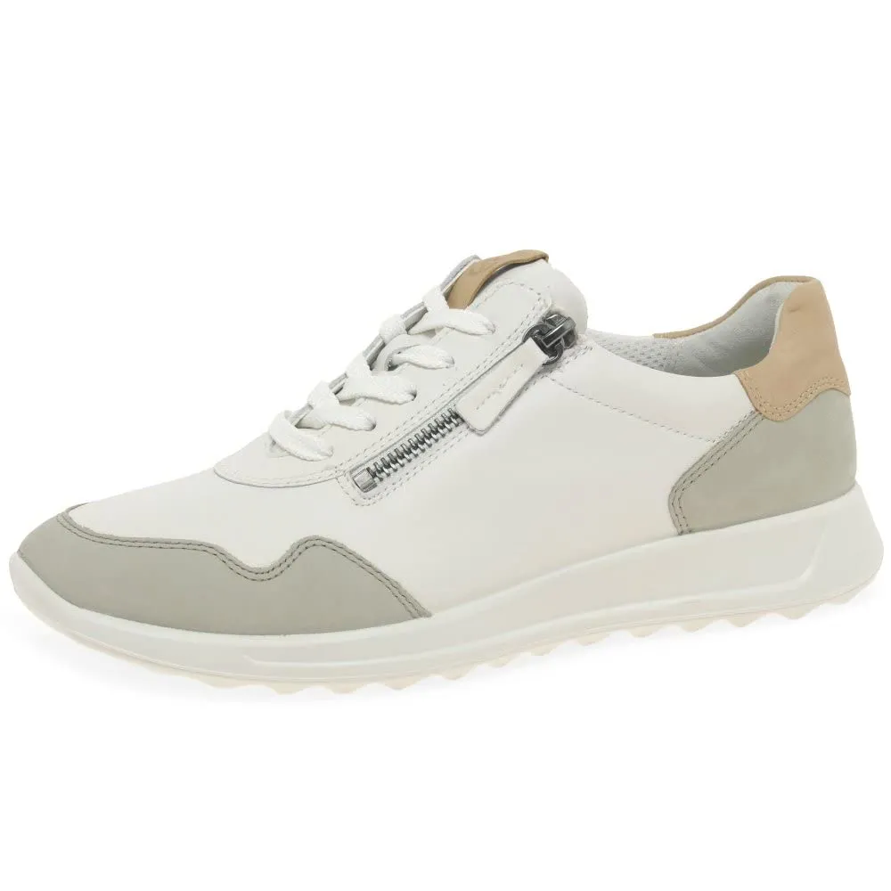 Ecco Flexure Runner sneakers donna 35 EU beige zip