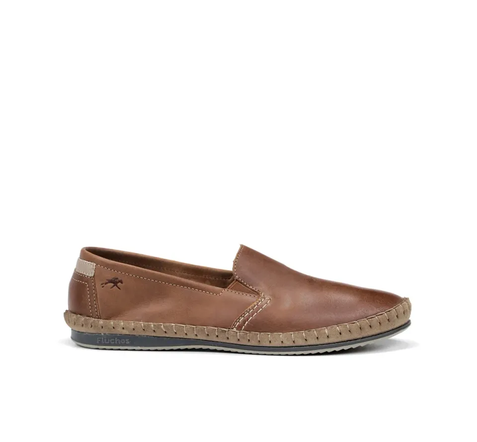 Fluchos Bahamas 8264 Mocassino Marrone Uomo Slip On